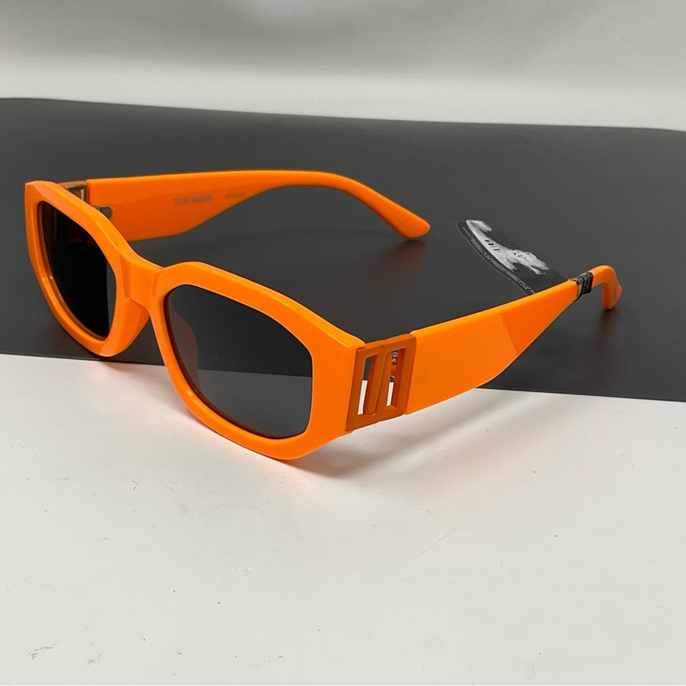 Steve Madden Orange Rectangular Sunglasses - image 1